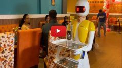 Noida Hindi News: नोएडा में खुला यूनिक रेस्टोरेंट, जहां रोबोट सर्व करते हैं खाना | देखिए वीडियो