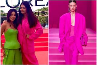 Aishwarya Rai Bachchan Makes a Statement With Hot Pink Valentino Suit Worth Rs 4 Lac