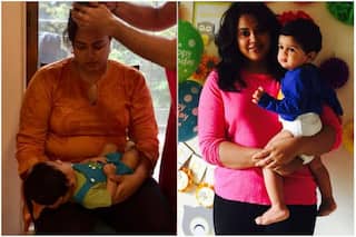 Sameera Reddy Shares Throwback Pic From Postpartum Stress, Netizens Call Her Gutsy Mom!