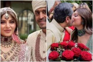 Kanika Kapoor Grooves to Baby Doll, Kisses Husband at Post Wedding Bash!