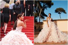 Pooja Hegde is a Sight to Behold in Dreamy White Feather Gown, Makes Stellar Debut at Cannes 2022 Red Carpet | See Photos