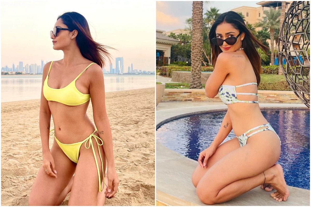 5 Times Tridha Choudhary Aced Hot And Sexy Beach Wears, Pics Can Make Men go Weak in Knees image