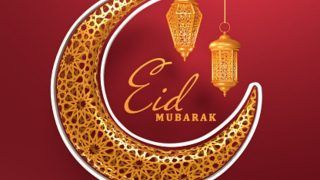 Happy Eid-ul-Fitr 2022: Best Eid Mubarak Messages, WhatsApp Status, Gifs, Quotes, Greetings to Wish Family And Friends