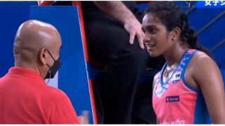 WATCH: PV Sindhu Loses Temper Over Unfair Penalty Point in Badminton Asia Championships Semi-Final Match Against Akane Yamaguchi