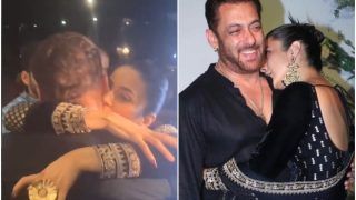 Shehnaaz Gill Kisses Salman Khan at Eid Party, Tells Him 'Mujhe Chhor Ke Aao' in Viral Video - Watch
