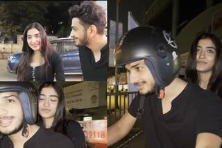 Munawar Faruqui Takes GF Nazila on Bike Ride And Movie Date, Fans Say, 'Couple Goals!' - Watch Videos