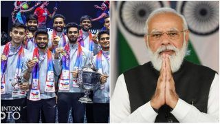 PM Modi Heaps Praise On Thomas Cup Truimph By Indian Badminton Team, Says Not A Small Feat