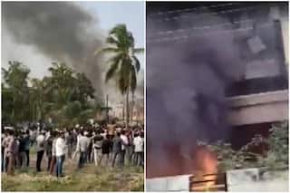 आंध्रप्रदेश में जिले का नाम बदलने को लेकर विरोध-प्रदर्शन, लोगों ने फूंक दिया मंत्री का घर | Video