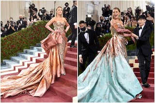 Blake Lively Trends Big as Her Met Gala 2022 Gown Changes From Copper to Blue, an Ode to The Statue of Liberty