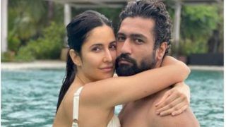 Katrina Kaif –Vicky Kaushal’s Steamy Hot PDA in The Pool Will Leave You All Mushy- PIC