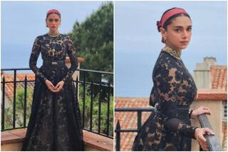 Aditi Rao Hydari Renders Everyone Speechless in Sexy Black See-Through Sabyasachi Gown, Flaunts Her Love For Bindi