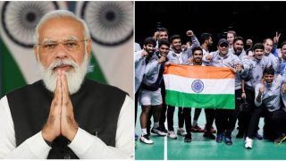 PM Narendra Modi Congratulates Team India For Winning Maiden Thomas Cup