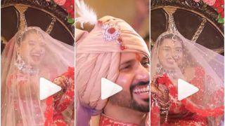 Viral Video: Bride Grooves to 'Banno Tera Swagger' As Groom Makes Dashing Wedding Entry | Watch
