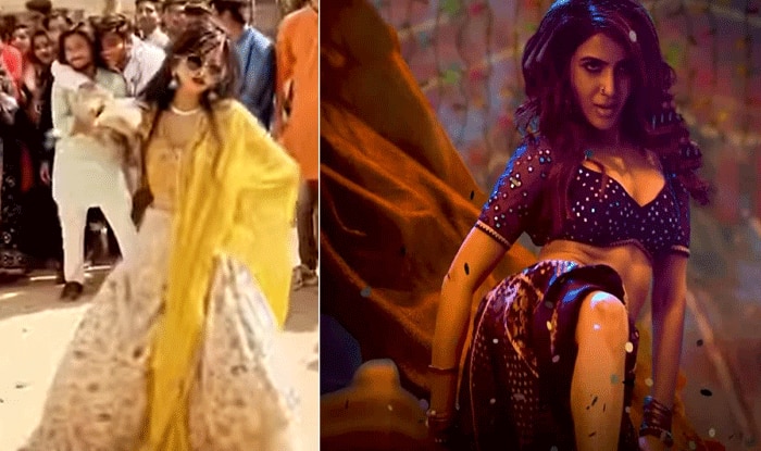 सड़क के बीचों- बीच इस लड़की ने समांथा के गाने ‘ऊ अंटावा’ पर किया पूरी एनर्जी से डांस, लोग बोले- फायर है ये