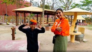 Boy Impresses Sapna Choudhary By Mimicking Her Dance Steps From Teri Aakhya Ka Yo Kajal. Watch Viral Video
