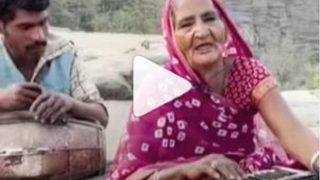 Viral Video: Dadi Ma Sings Lata Mangeshkar Song With Harmonium. Netizens Love Her Melodious Voice. Watch