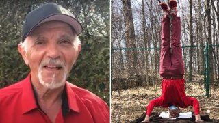 Viral Video: 75-Year-Old Man Becomes The Oldest Person To Perform Headstand, Enters Guinness World Records | Watch