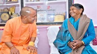 CM Yogi Visits His Ancestral Village For First Time After Becoming CM; Meets His Mother