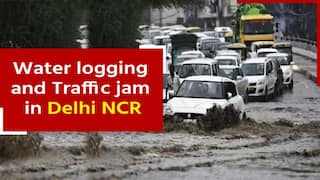 Delhi Rains: Water Logging and Traffic Jam in Delhi-NCR After Heavy Rainfall, Rains to Continue | Watch Video