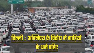 दिल्ली-गुरुग्राम हाईवे पर जाम में फंसी हजारों गाड़ियां, बॉर्डर पर चल रही है चेकिंग | Watch video