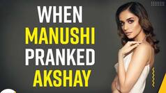 'सम्राट पृथ्वीराज' के सेट पर Akshay Kumar के साथ प्रैंक करती थीं मानुषी छिल्लर, देखें एक्ट्रेस का Rapid Fire Round