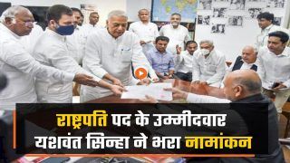 President Election 2022: विपक्ष के उम्मीदवार यशवंत सिन्हा ने दाखिल किया अपना नामांकन, राहुल गांधी समेत कई वरिष्ठ नेता रहे मौजूद | Watch video