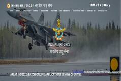 IAF AFCAT 2/2022 Application Process Begins at afcat.cdac| Check Examination Fee, Eligibility Here