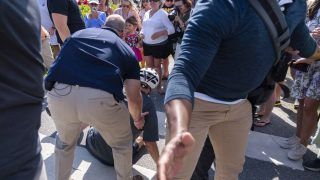 Video: US President Joe Biden Falls Off While Getting Off Bike, White House Says, 'He Is Fine Now'