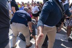 Video: US President Joe Biden Falls Off While Getting Off Bike, White House Says, 'He Is Fine Now'