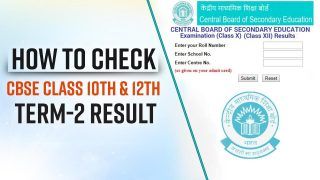 CBSE Class 10th, Term 2 Result: Here's How You Can Check It Online And on DigiLocker App - Watch Video