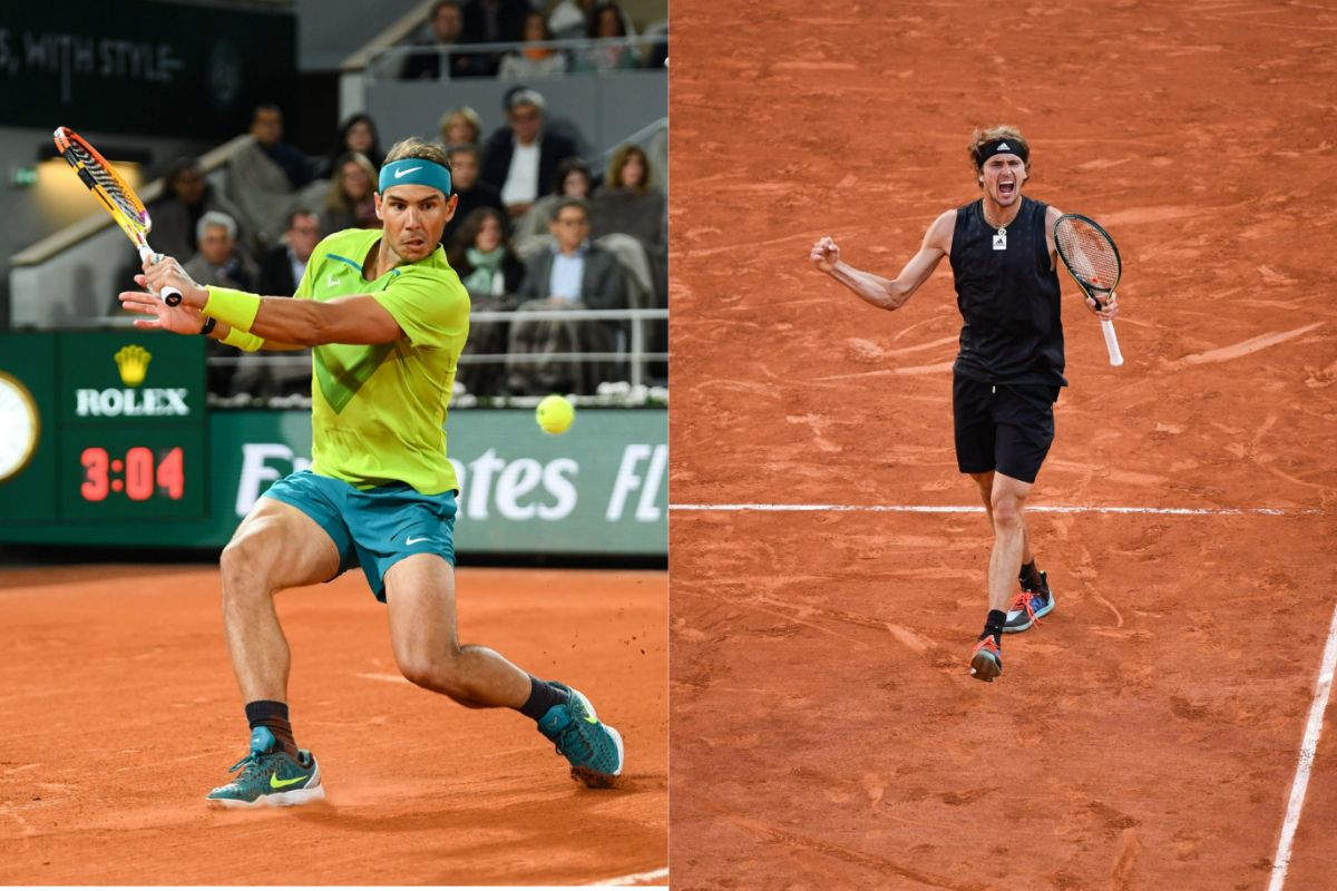 French Open 2022 Rafael Nadal vs Alexander Zverev Semi Final Live Streaming When And Where To Watch in India Nadal vs Zverev Roland Garros