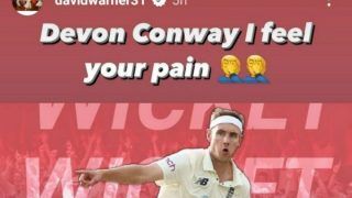 David Warner Witty Instagram Story On CSK Opener Deven Conway Dismissal Goes Viral, See Post