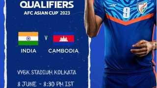 India vs Cambodia Asia Cup 2023 Qualifiers Live Streaming: When And Where To Watch