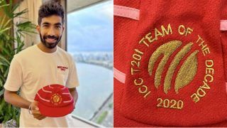 ICC Honours Jasprit Bumrah With Team of the Decade 2020 Cap