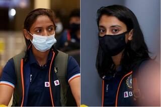 Harmanpreet Kaur-Led India Women's Team Lands In Sri Lanka For White-Ball Series | See Photos