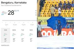 IND vs SA 5th T20, Bengaluru Weather Updates: Rain Likely To Play Spoilsport