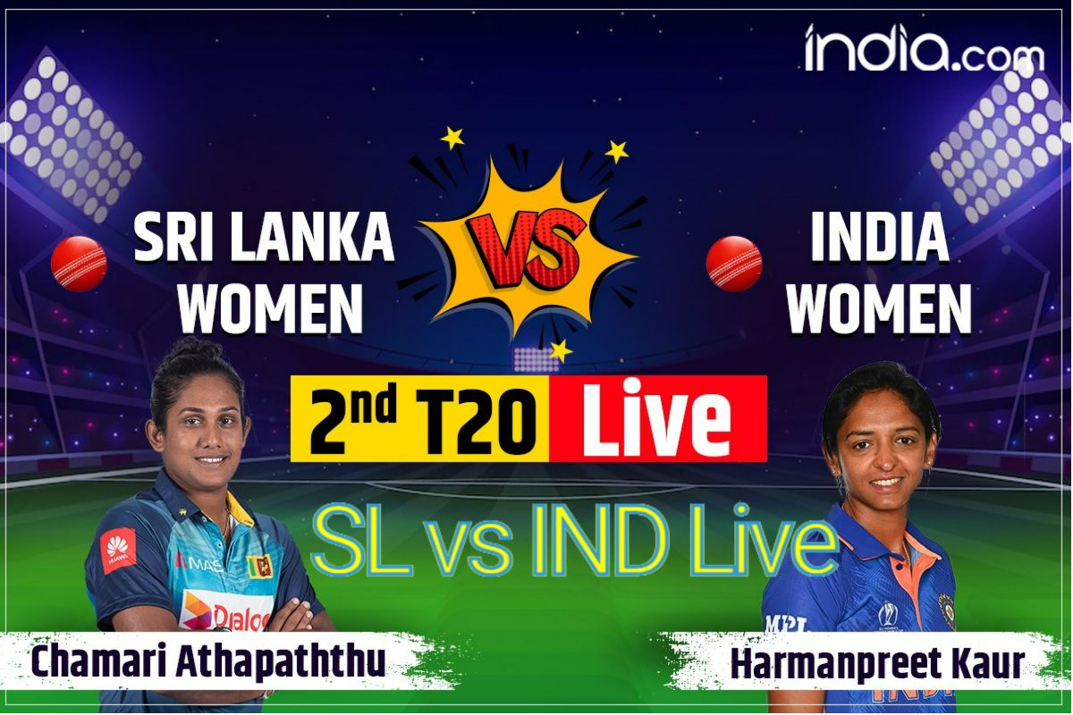 Highlights SL-W vs IND-W 2nd T20I Cricket Score Harmanpreet Kaur Led India Won The Match