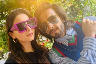 Alia Bhatt's New Pics: Karan Johar's 'Rani' Poses With 'Rocky' Ranveer Singh in London