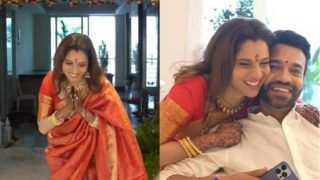 Ankita Lokhande Gives House Tour While Recreating Kyunki Saas Bhi Kabhi Bahu Thi With Vicky Jain - Watch