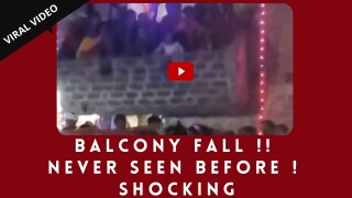 Shaadi Viral Video: Balcony Collapsed During Jaimala Ceremony, Injured People Rushed to Hospital | Watch Video