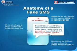 HDFC Issues Warning For Customers: DON'T Click on Unknown Links... Deets Inside