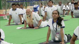 Yoga Day 2022 | 'Bend It Like Modi': PM Modi Performs Yoga At Mega Event In Mysuru. See Pics