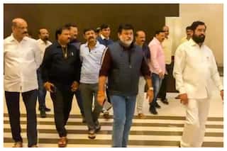 Heavy Police Deployment At Goa Airport Ahead Of Sena Rebels' Landing