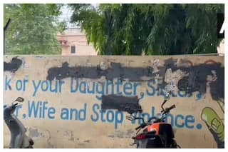 ‘Khalistan Slogans’ Painted On Wall In Front Of DAV School And Dyal Singh College In Karnal, Haryana