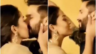Shahid Kapoor Shares A Passionate Kiss With Wife Mira Rajput, In This Viral Video From Actor's Sister Sanah Kapur's Wedding- WATCH