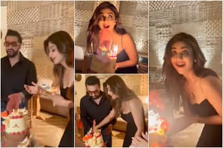 Shilpa Shetty Celebrates Birthday With Hubby Raj Kundra Donning A Sexy Black Outfit- Watch