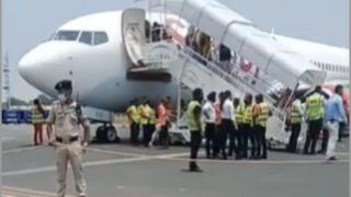 दिल्ली के लिए उड़ान भरने के बाद SpiceJet के विमान में लगी आग, पटना में इमरजेंसी लैंडिंग; सभी यात्री सुरक्षित