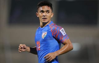 AFC Asian Cup qualifier: कप्तान सुनील छेत्री के दो गोल की मदद से भारत ने कंबोडिया को 2-0 से हराया