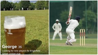 BIZARRE! Cricket Club Creates TINDER Profile to Recruit New Players