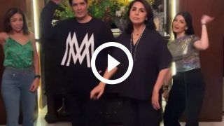 Neetu Kapoor Dances With Riddhima, Manish Malhotra on The Punjaabban Song From JugJugg Jeeyo. Watch Viral Video